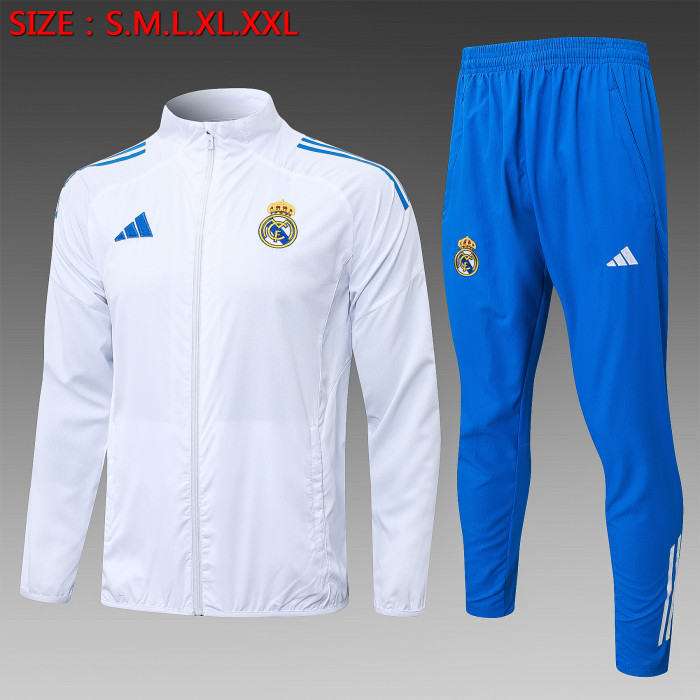 25-26 RMA White Windbreaker set