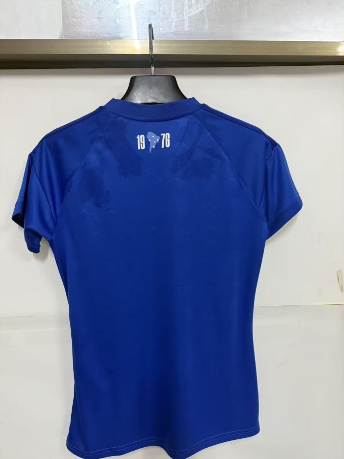 26-27 Cruzeiro Home Women Soccer Jersey (女)