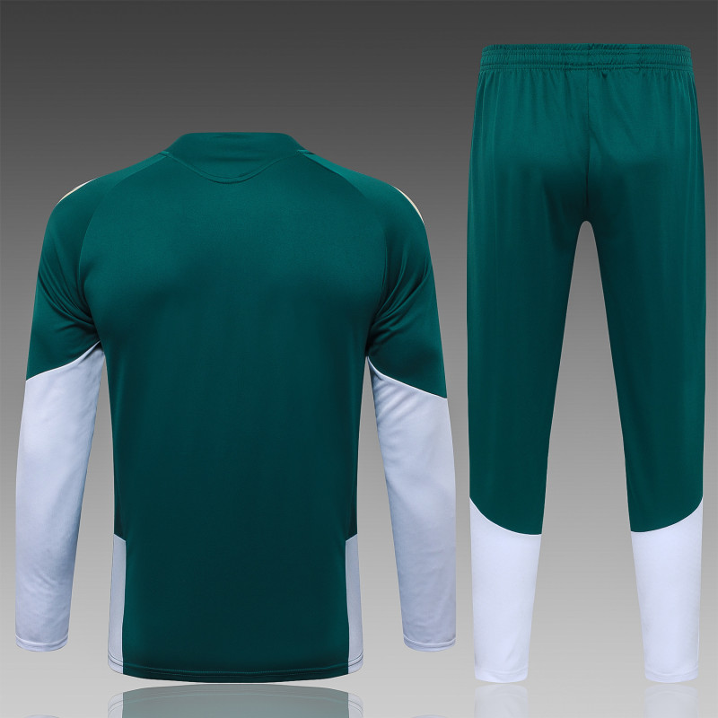 26-27 Italy Green Half Pull Tracksuit (半拉链)