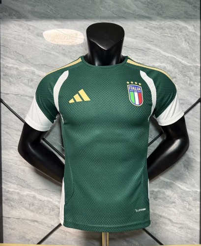 26-27 Italy Green Player Version Training shirts