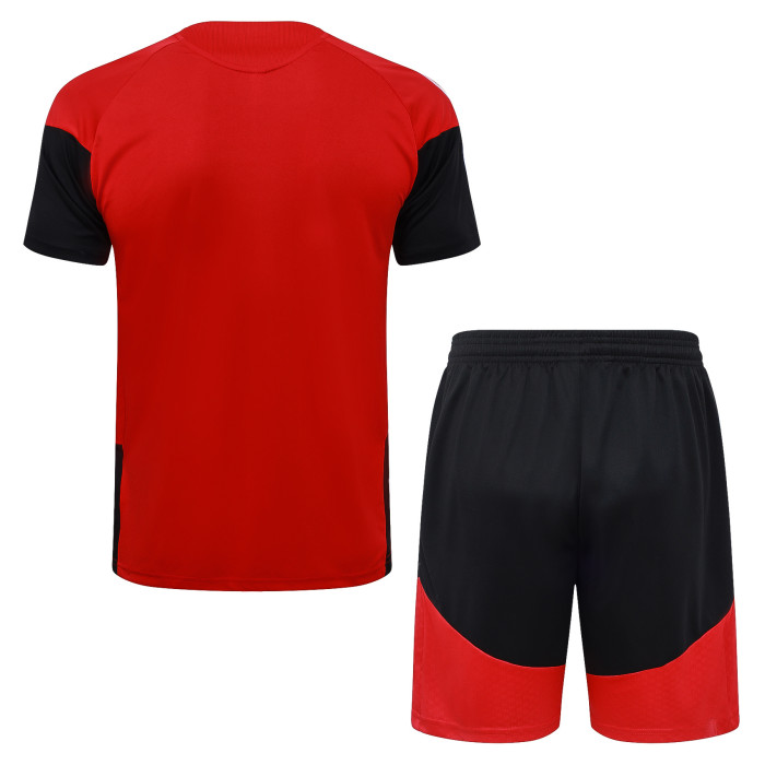 26-27 Germany Red Training Short Suit