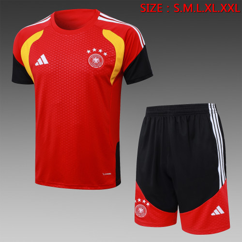 26-27 Germany Red Training Short Suit