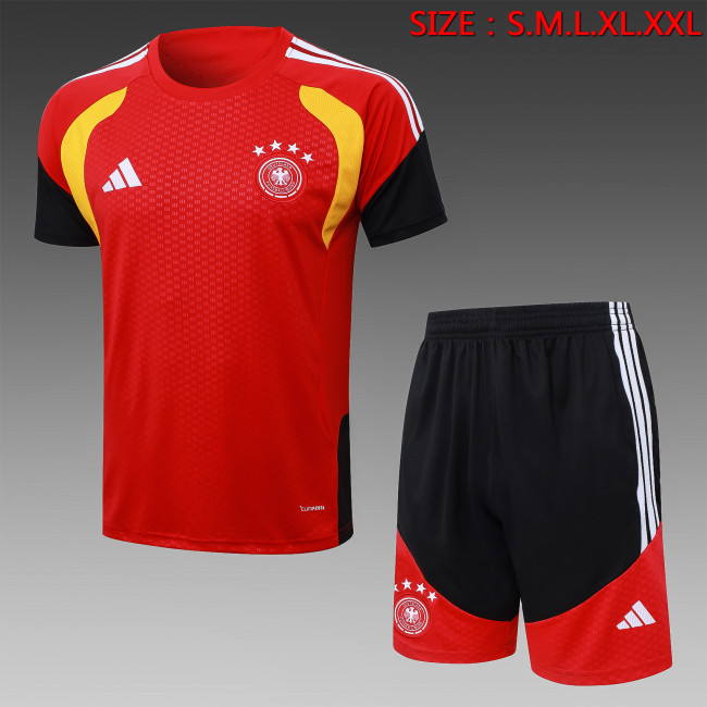 26-27 Germany Red Training Short Suit
