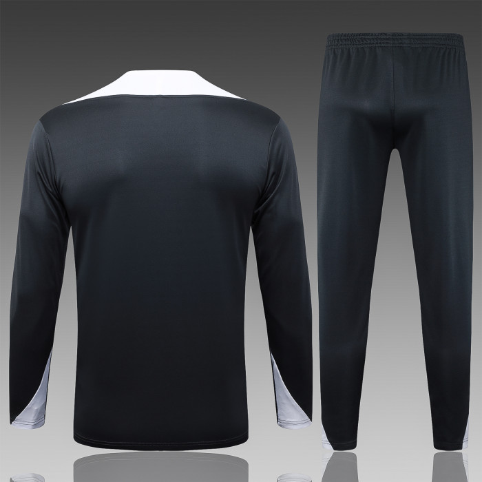 25-26 CHE Dark Gray Half Pull Tracksuit (半拉链)