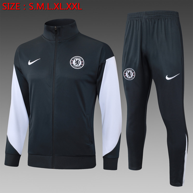 25-26 CHE Dark Grey Tracksuit
