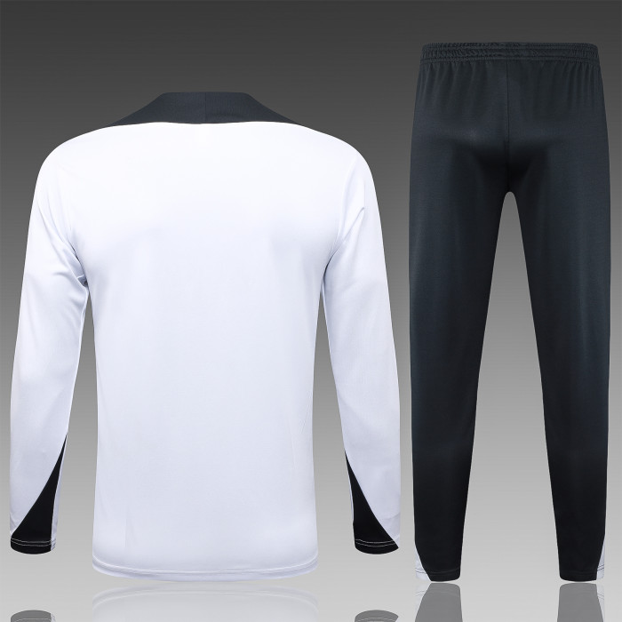 25-26 CHE White Kids Half Pull Tracksuit (半拉链)