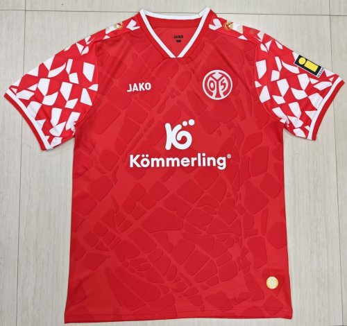 25-26 Mainz 05 Home Fans Soccer Jersey