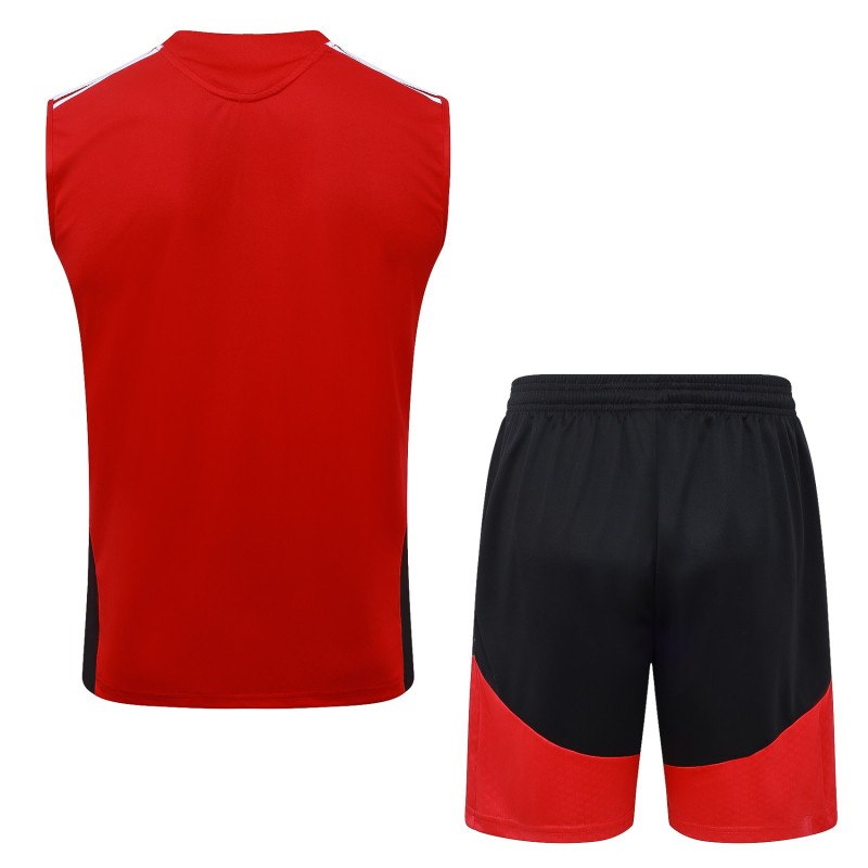 26-27 Germany Red Tank top and shorts suit