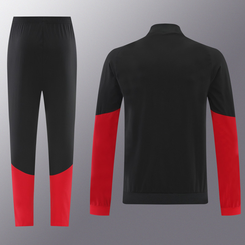 25-26 Germany Black Jacket Tracksuit