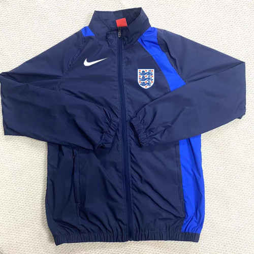 25-26 England Dark Blue Windbreaker
