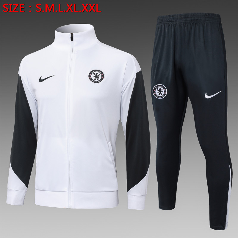 25-26 CHE White Jacket Tracksuit