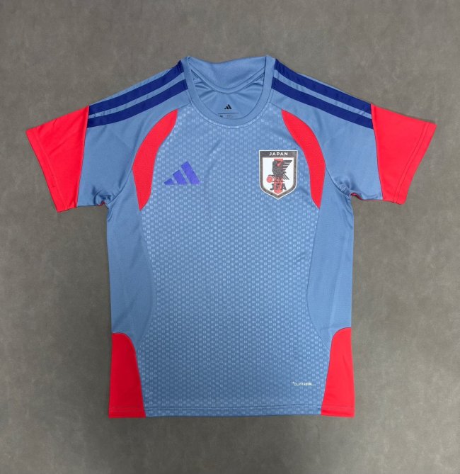 26-27 Japan Blue Grey Fans Soccer Jersey