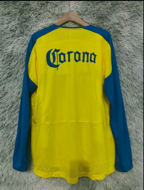 2003-04 Club America Home Long Sleeve Retro Soccer Jersey (长袖)