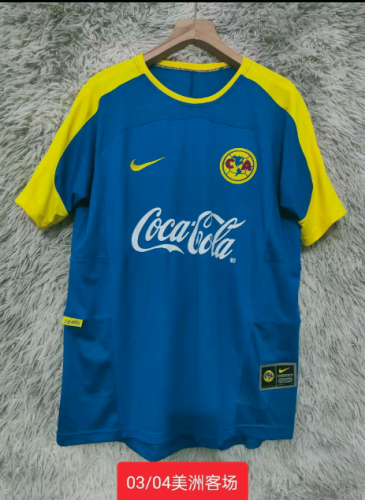2003-2004 Club America Away Retro Soccer Jersey