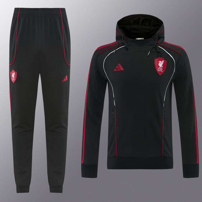 26-27 LIV Black Hoodie Jacket Tracksuit