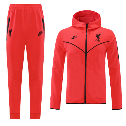 26-27 LIV Red Hoodie Jacket Tracksuit