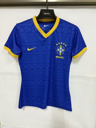 26-27 Brazil Blue Special Edition Women Soccer Jersey (女)