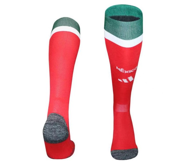 26-27 Mexico Home Red Kids Socks (儿童）