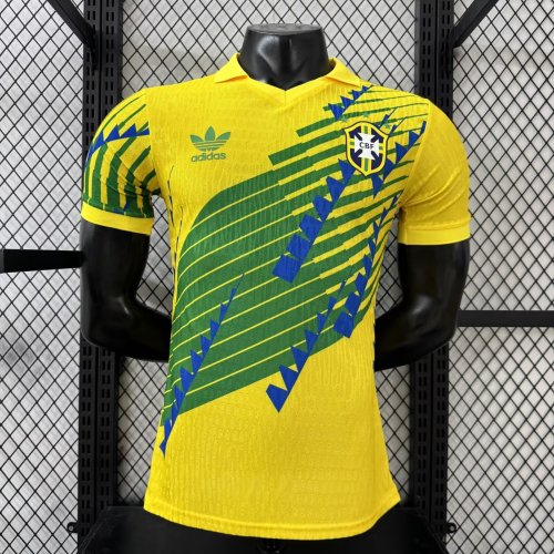 26-27 Brazil Yellow Special Edition Player Version Soccer Jersey