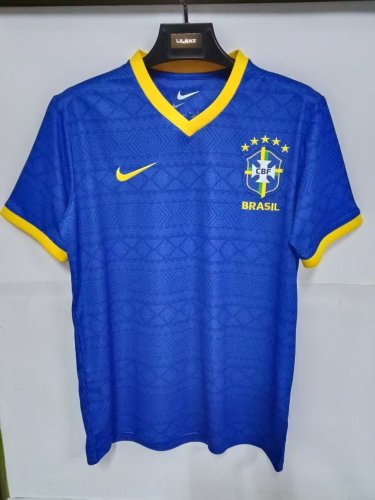 26-27 Brazil Blue Special Edition Fans Soccer Jersey