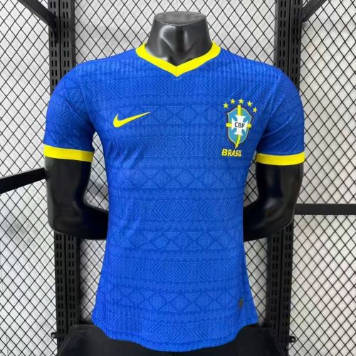 26-27 Brazil Blue Special Edition Player Version Soccer Jersey