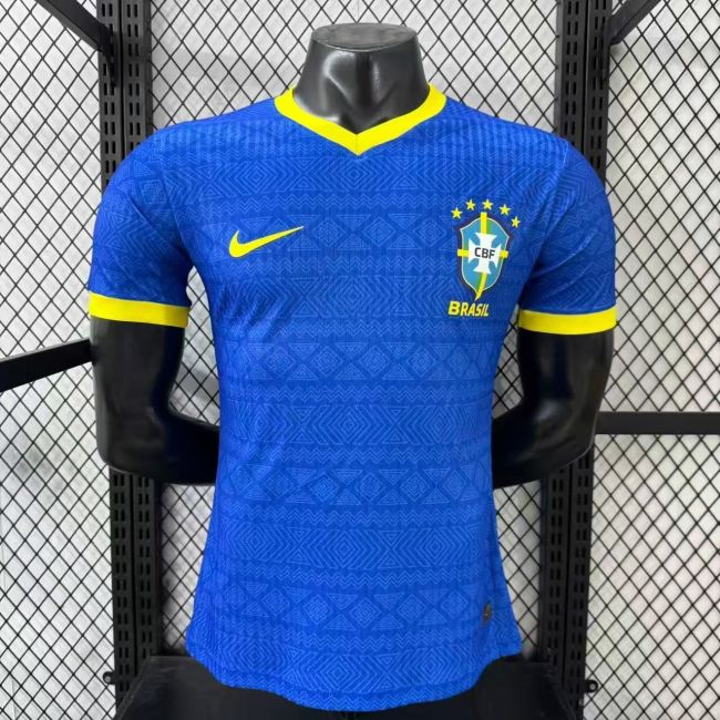 26-27 Brazil Blue Special Edition Player Version Soccer Jersey