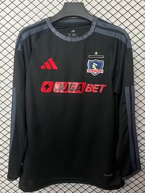 26-27 Colo-Colo Away Fans Long Sleeve Soccer Jersey (长袖)