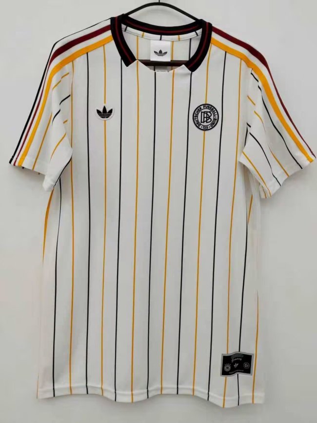25-26 Germany White Casual Edition Fans Training shirts