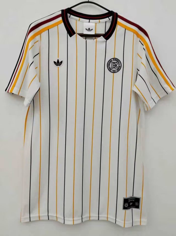 25-26 Germany White Casual Edition Fans Training shirts