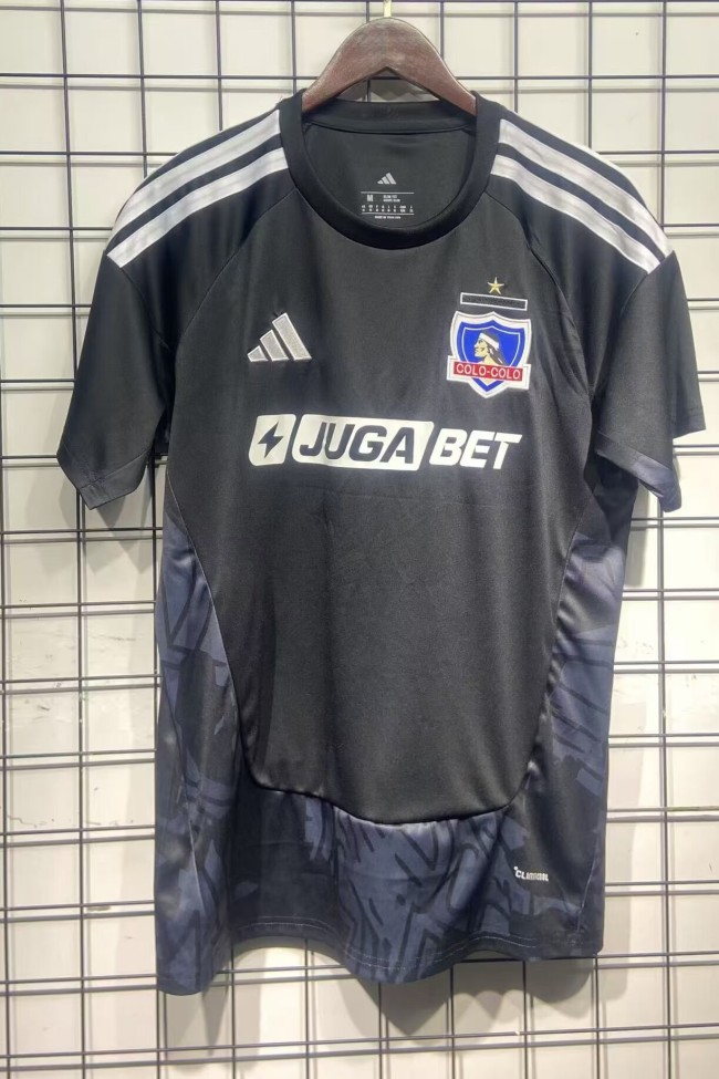 26-27 Colo-Colo Black Goalkeeper Soccer Jersey