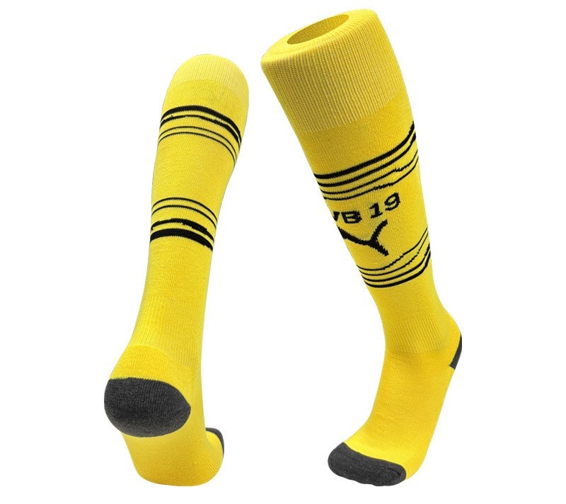 25-26 Dortmund Home Yellow Kids Socks(儿童）