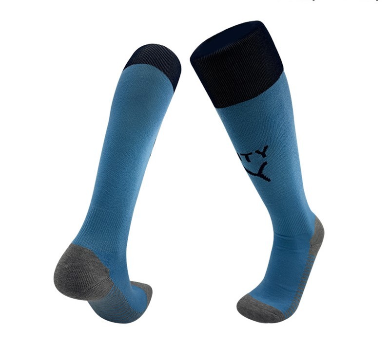 25-26 Man City Home Blue Socks