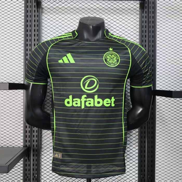 25-26 Celtic Away Player Version Soccer Jersey