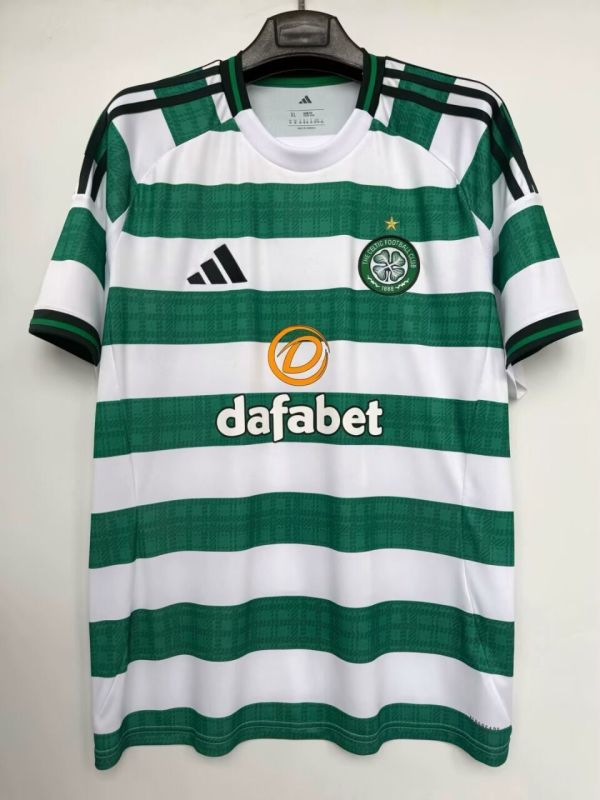 25-26 Celtic Home Fans Soccer Jersey