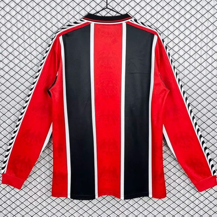 1996-1997 Frankfurt Home Retro Long Sleeves Soccer Jersey
