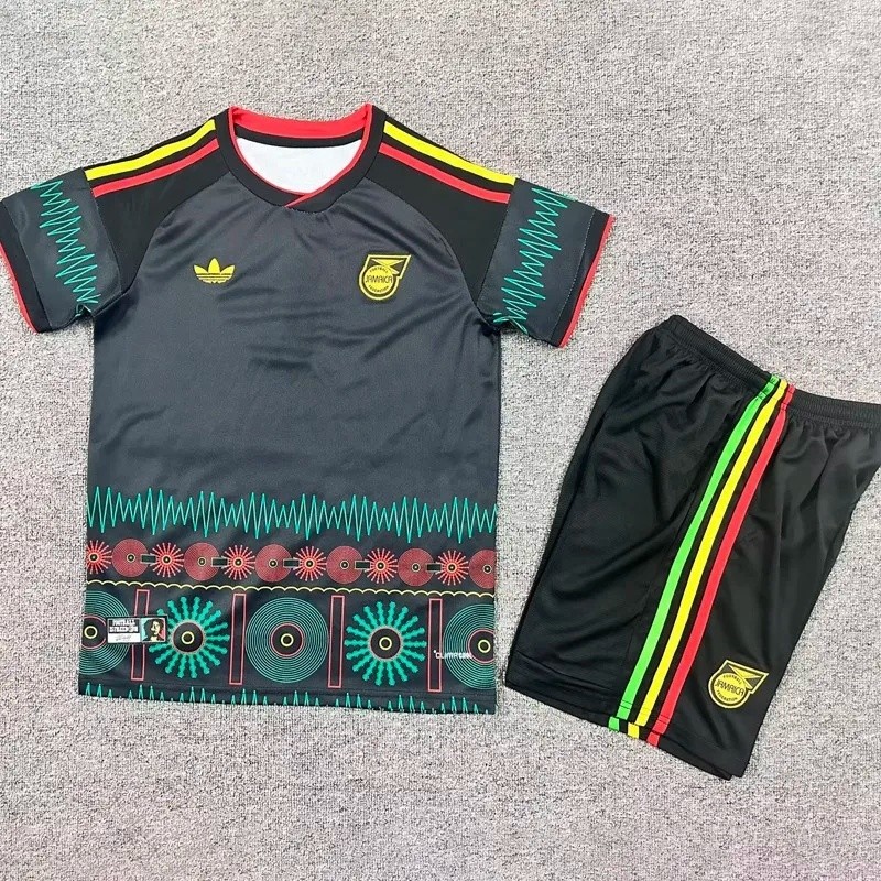 26-27 Jamaica Away Fans Kids Soccer Jersey