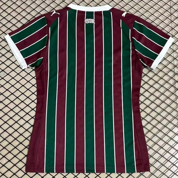 26-27 Fluminense Home Women Soccer Jersey