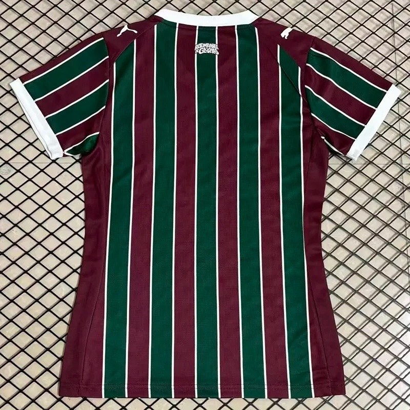 26-27 Fluminense Home Women Soccer Jersey