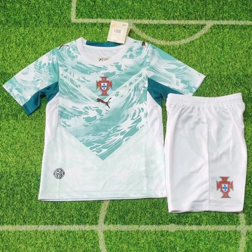 26-27 Portugal Away Kids Soccer Jersey
