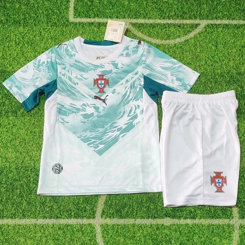 26-27 Portugal Away Kids Soccer Jersey