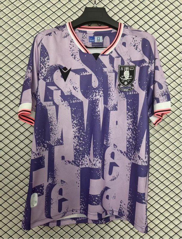 25-26 Sheffield Wednesday Away Fans Soccer Jersey