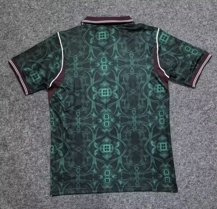 26-27 Portugal Green Black Joint Edition Training shirts