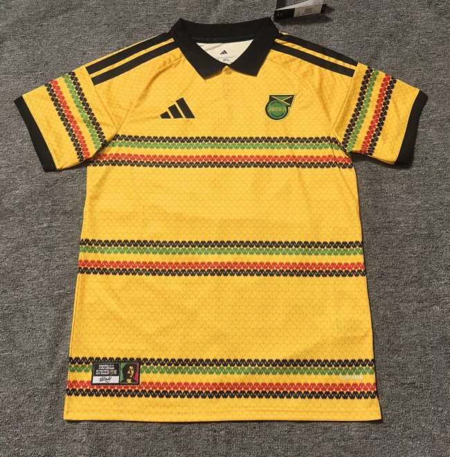 26-27 Jamaica Home Fans Soccer Jersey