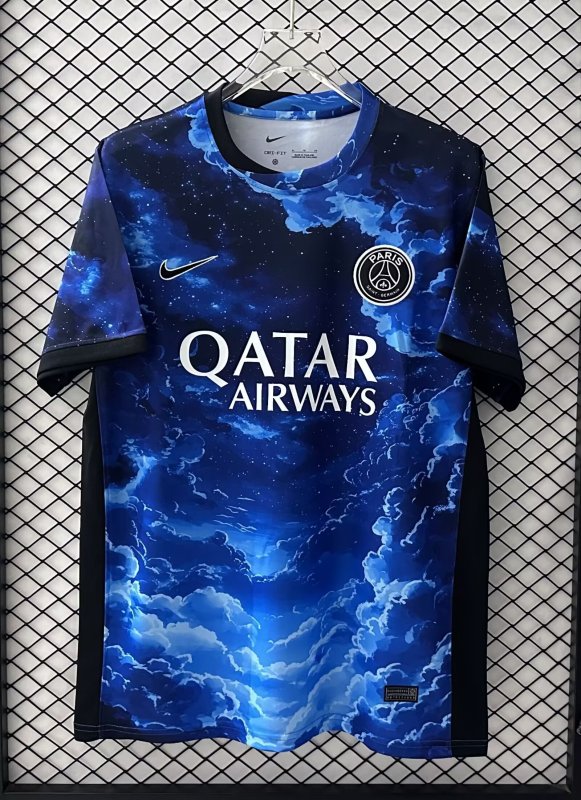 25-26 PSG SKY Blue Special Edition Training shirts