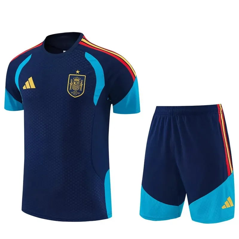 26-27 Spain Royal blue Training Short Suit