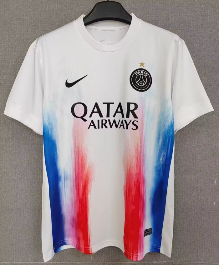 25-26 PSG White Special Edition Fans Training shirts