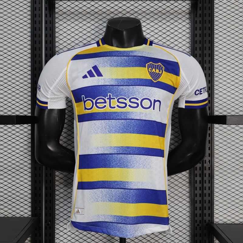 26-27 Boca Third Player Version Soccer Jersey