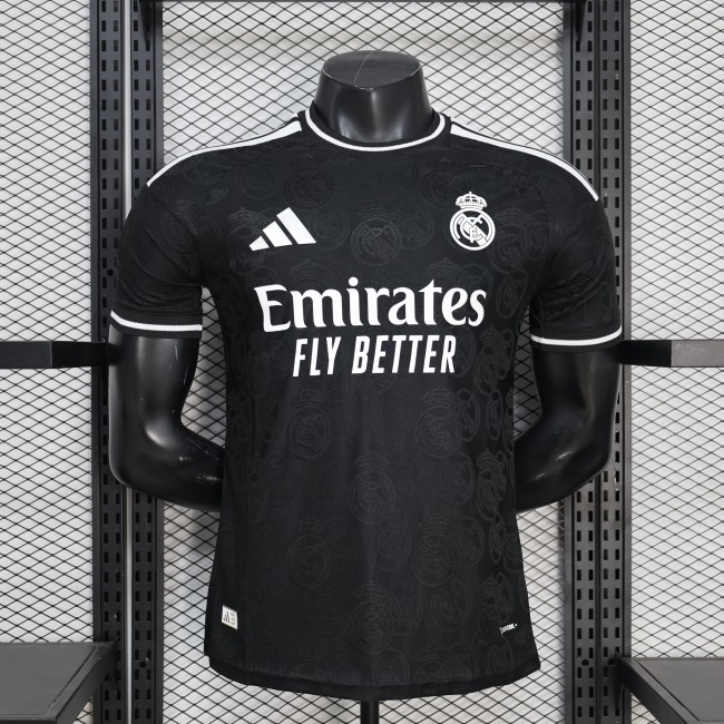 26-27 RMA Black Special Edition Player Version Training Shirts