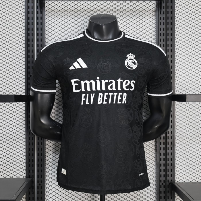 26-27 RMA Black Special Edition Player Version Training Shirts