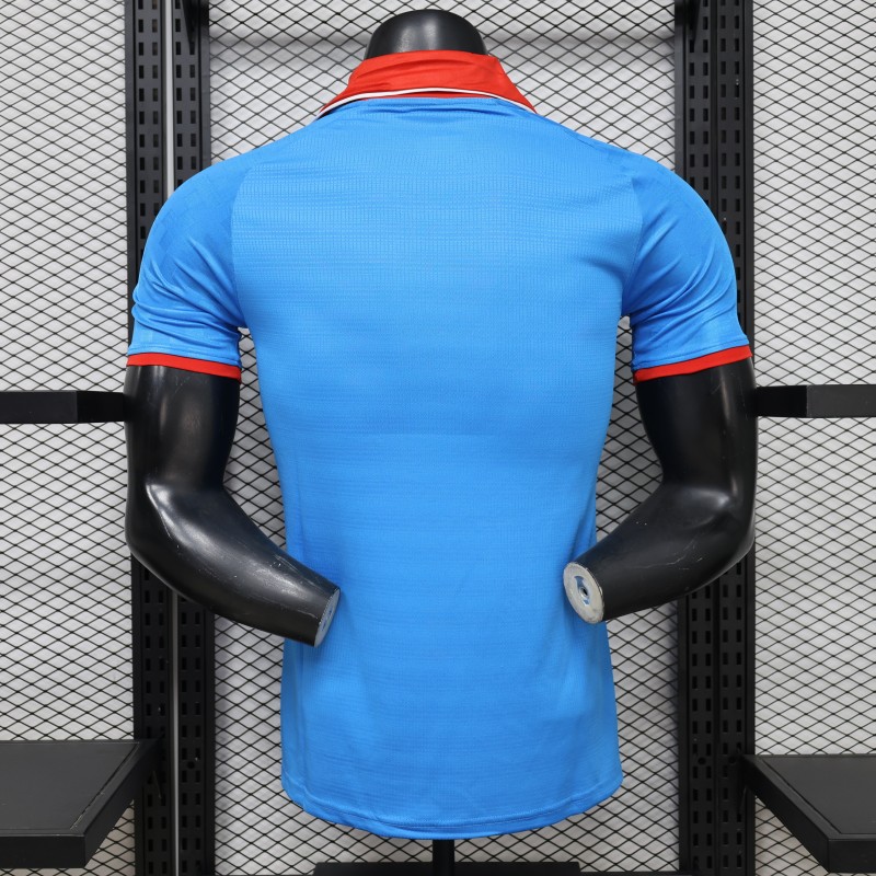 25-26 Cruz Azul Blue Player Version Soccer Jersey